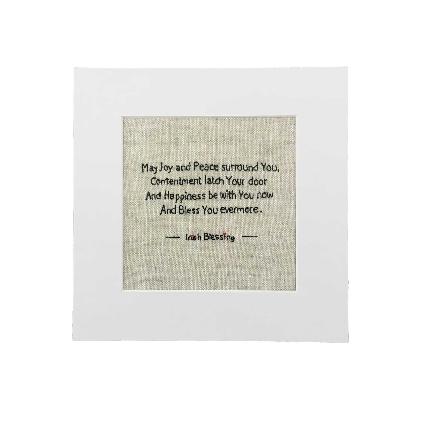 May joy and peace surround you Irish Blessing print