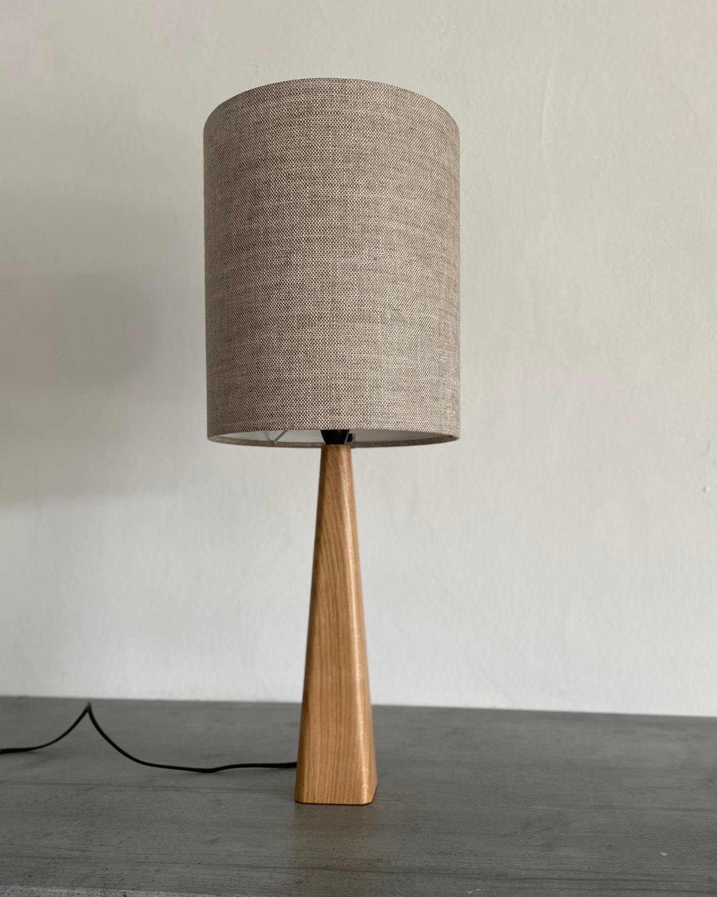 Whiterocks Table Lamp with Oak Base