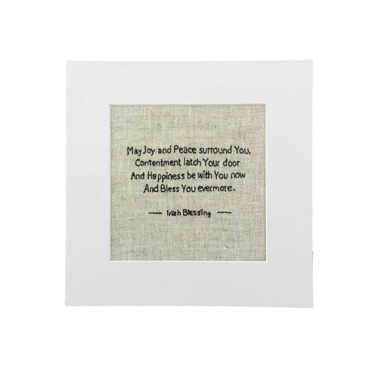 May joy and peace surround you Irish Blessing print